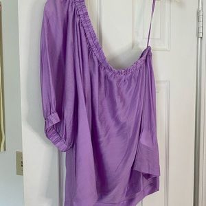 Anthropologie One Shoulder Top